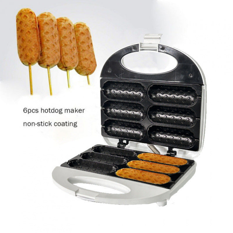Multi-Cavity Waffle Maker with Non-Stick Plates Stornfield