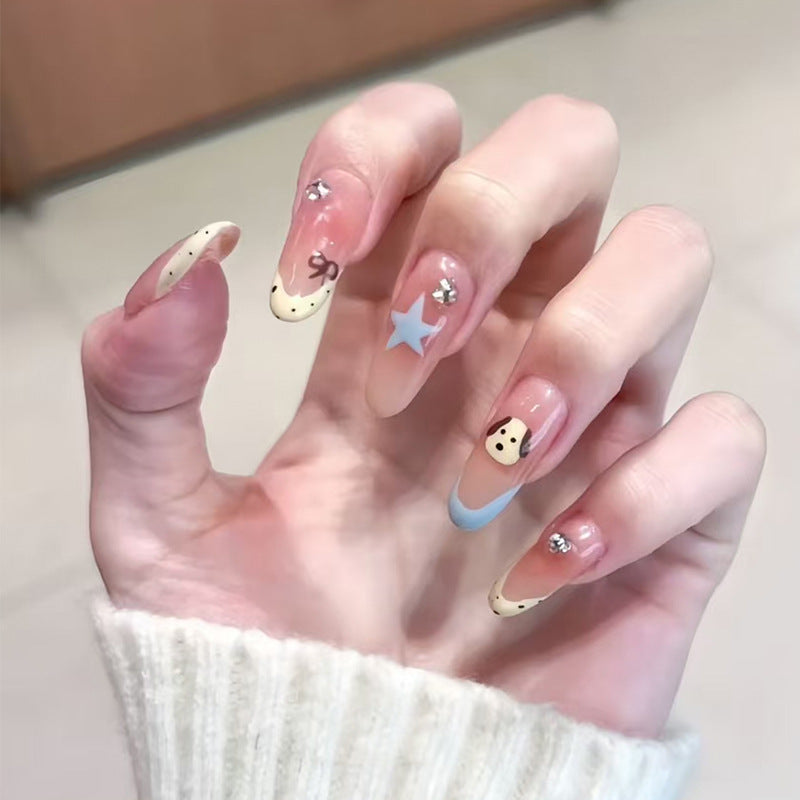 Creative Themed Press-On Nail Set Stornfield