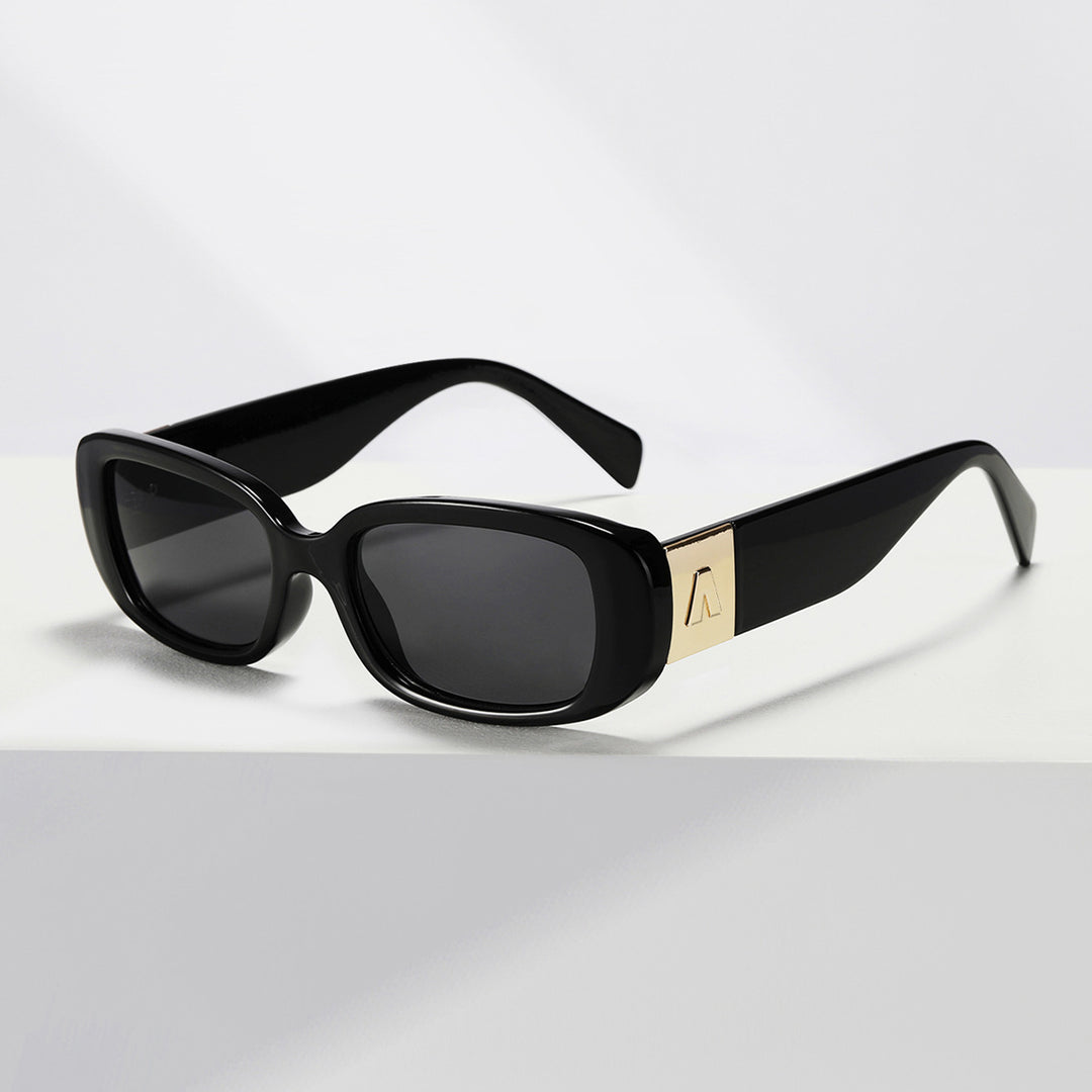 Ladies stylish square sunglasses with modern plastic frame Stornfield