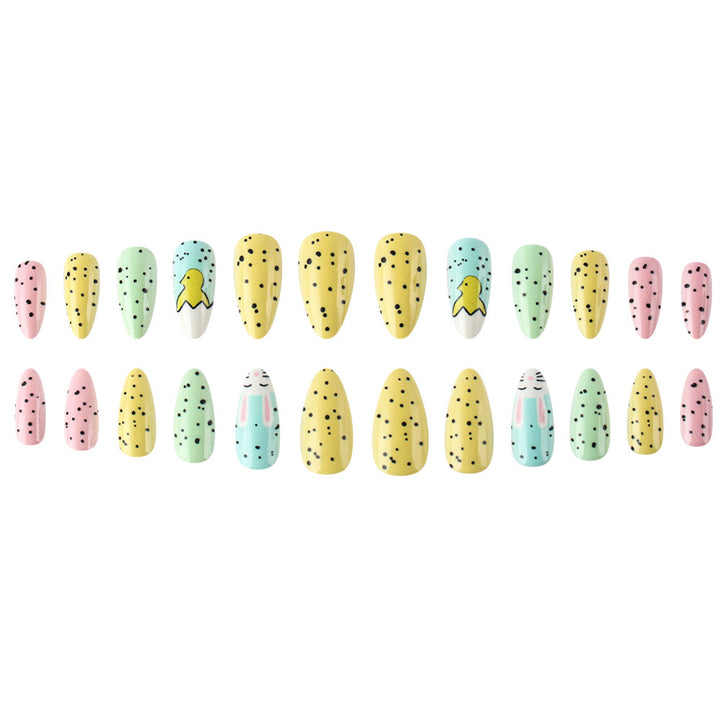 Playful Themed Press-On Nails Stornfield