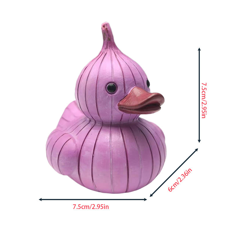 Funny Decor Rubber Duck with Sprinkles Stornfield