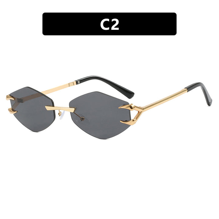 Women's extravagant hexagonal sunglasses with innovative frame and UV protection Stornfield