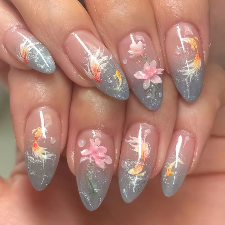 Elegant Gel Nail Art Extensions Stornfield