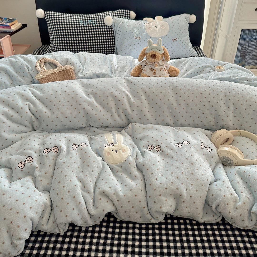Adorable Bunny-Themed Comforter Set