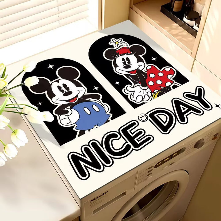 Cartoon Character Laundry Machine Cover