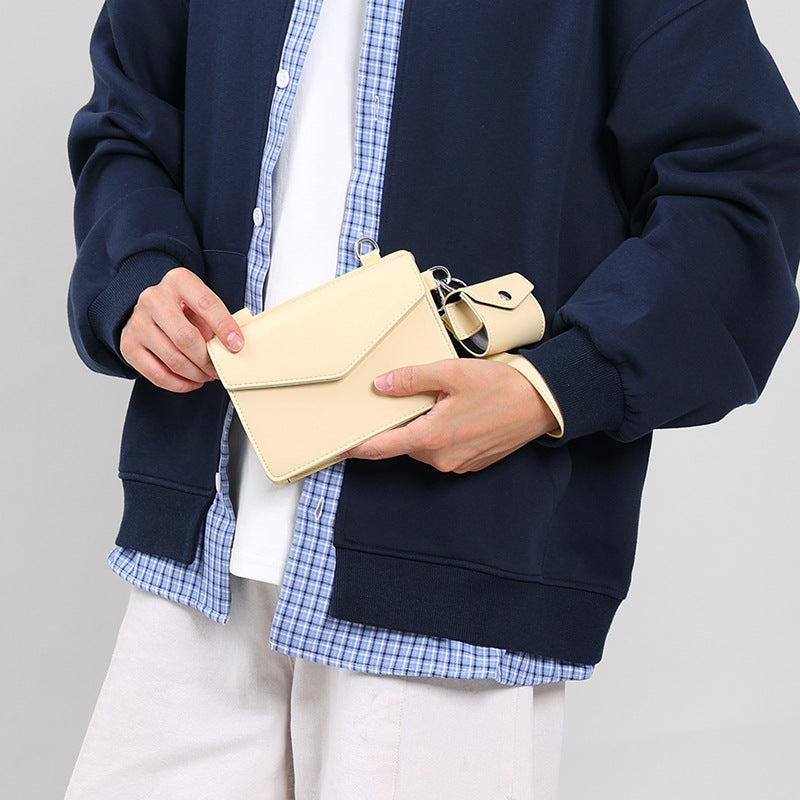 Chic Leather Crossbody Wallet