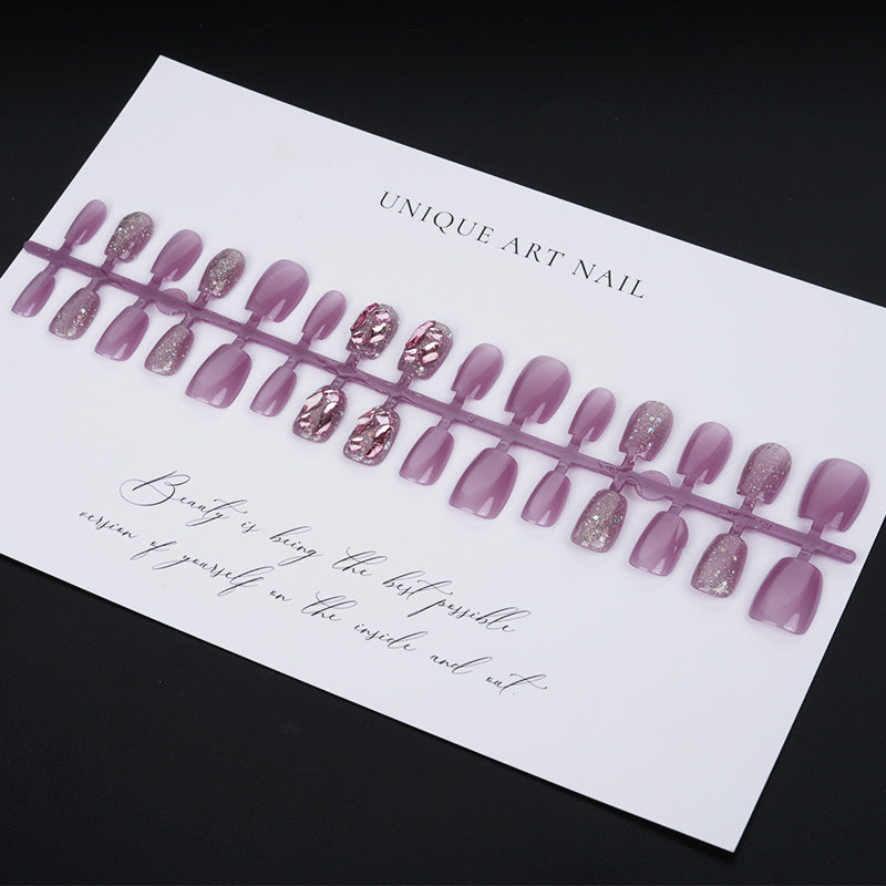 Decorative Glitter Press-On Nail Tips Stornfield