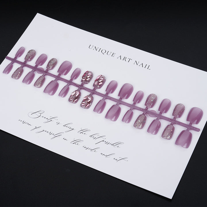 Decorative Glitter Press-On Nail Tips Stornfield