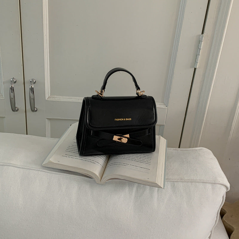Luxurious Structured Handheld Satchel