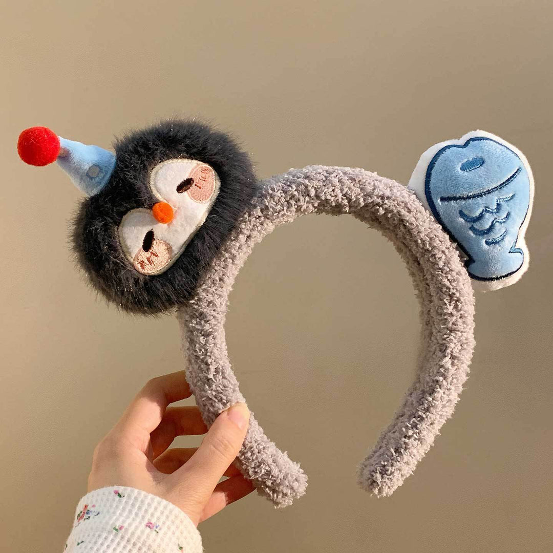 Plush Animal-Themed Hair Band Stornfield