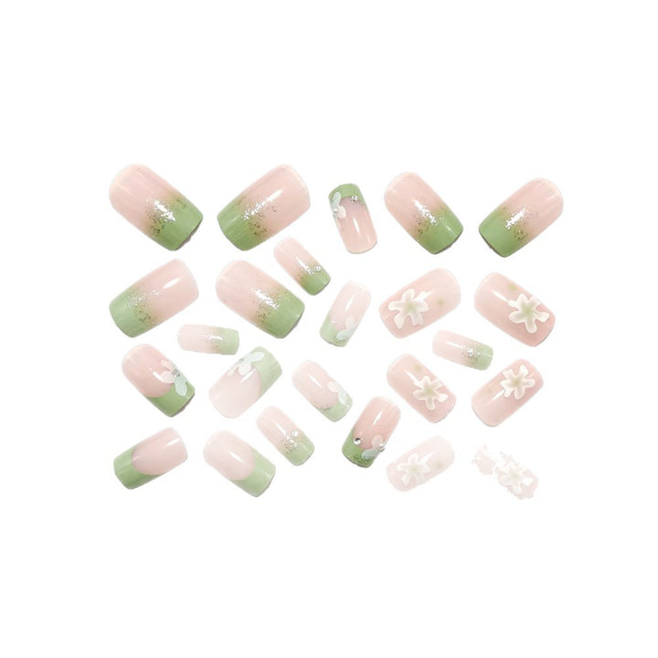 Creative nail art design with floral details Stornfield