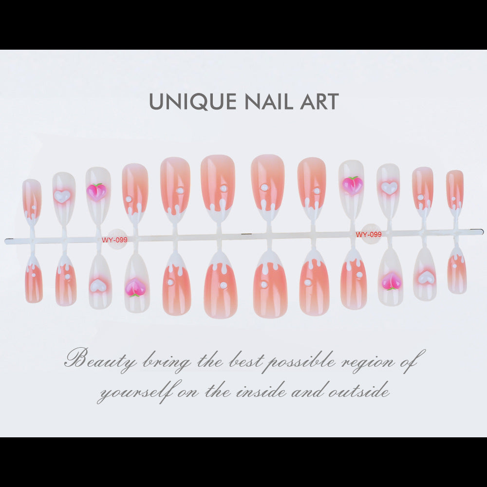 Decorative Press-On Nail Set Stornfield