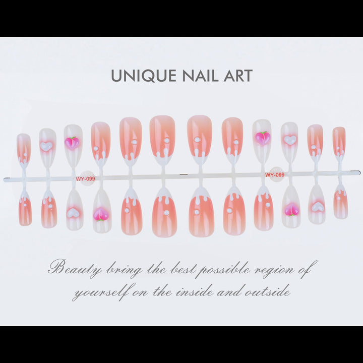 Decorative Press-On Nail Set Stornfield