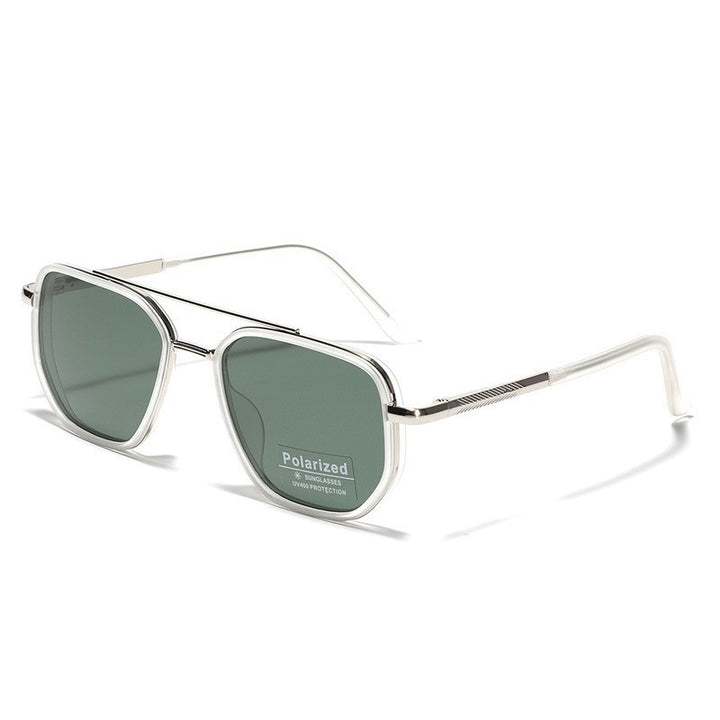 Women's Square Sunglasses with Polarized Lenses and Elegant Metal Frame Stornfield