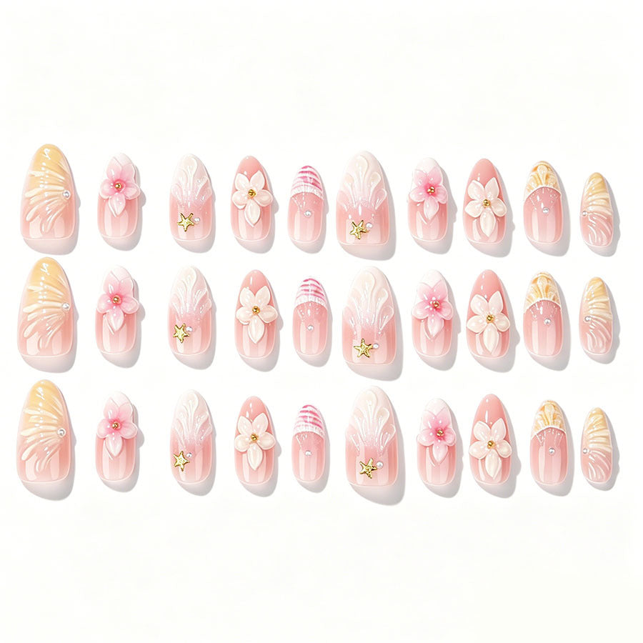 Decorative Press-On Nails Stornfield