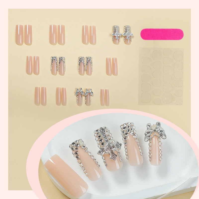 Artificial nails with elegant decoration Stornfield