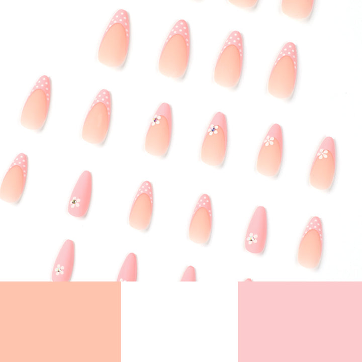 Elegant artificial nails in modern stiletto design Stornfield