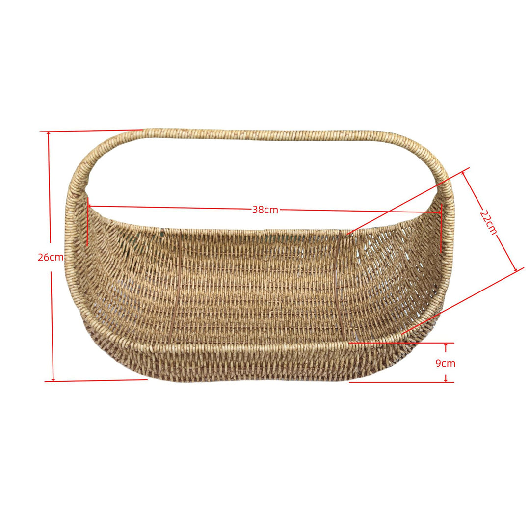 Women's oval basket for creative storage Stornfield