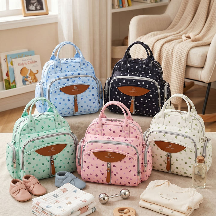 Stylish Multi-Pocket Diaper Bag Backpack Stornfield