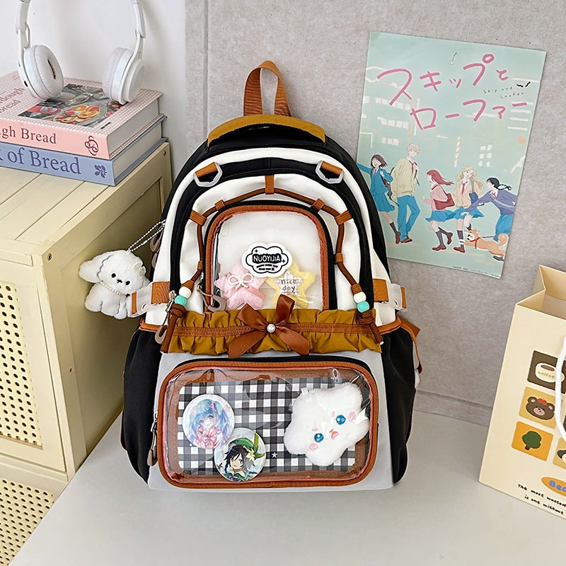 Multi-Functional Clear Front Backpack Stornfield