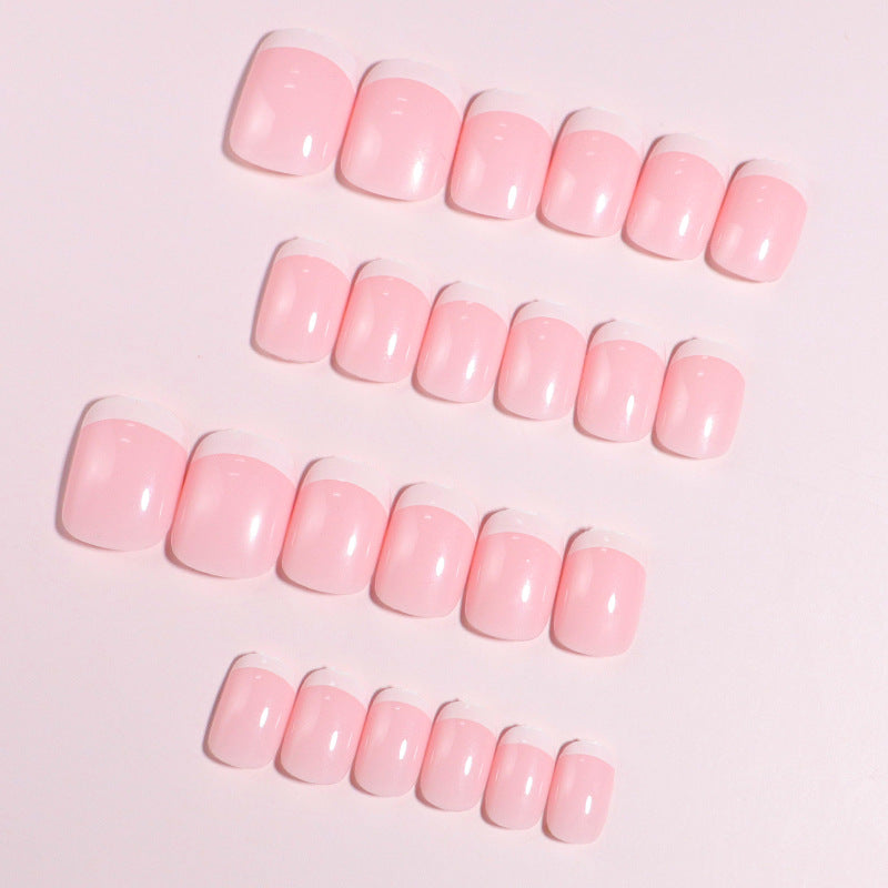 Premium French Tip Press-On Nails Stornfield