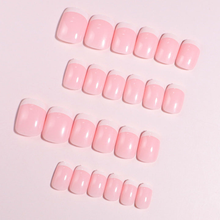 Premium French Tip Press-On Nails Stornfield