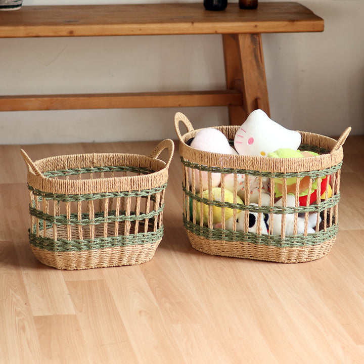 Handwoven storage basket Stornfield