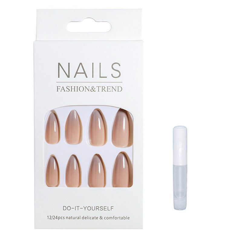 Natural Effect Press-On Nail Set Stornfield
