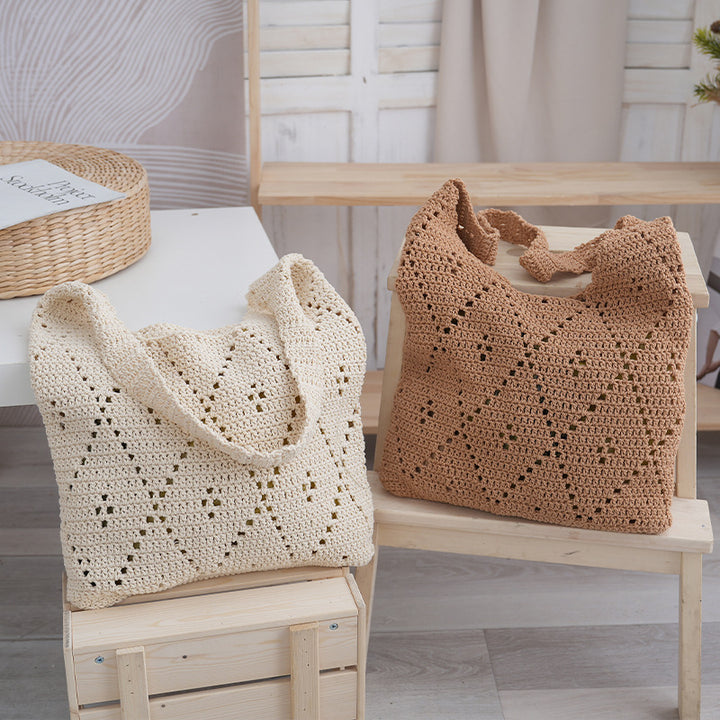 Handmade Macrame Tote Bag Stornfield
