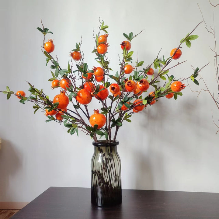 Decorative Pomegranate Branch Arrangement