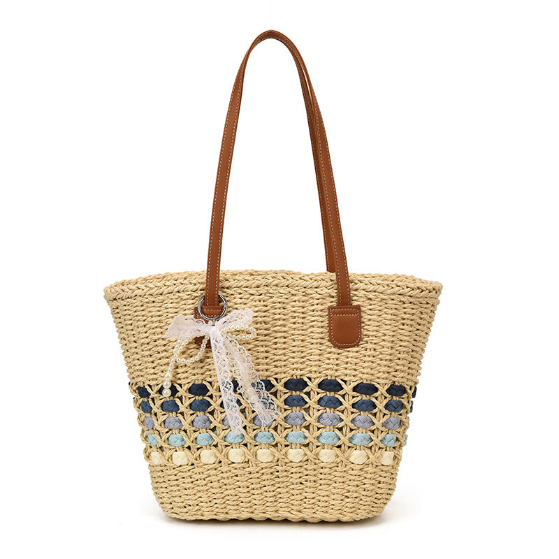Woven Straw Tote