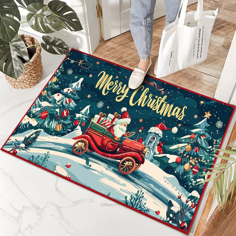 Decorative Holiday Entrance Mat Stornfield
