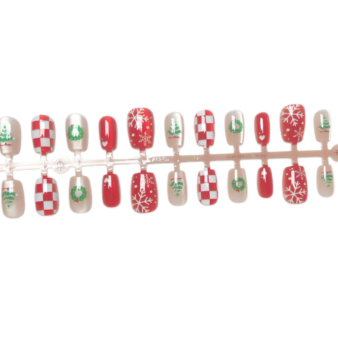 Themed Decorative Press-On Nail Collection