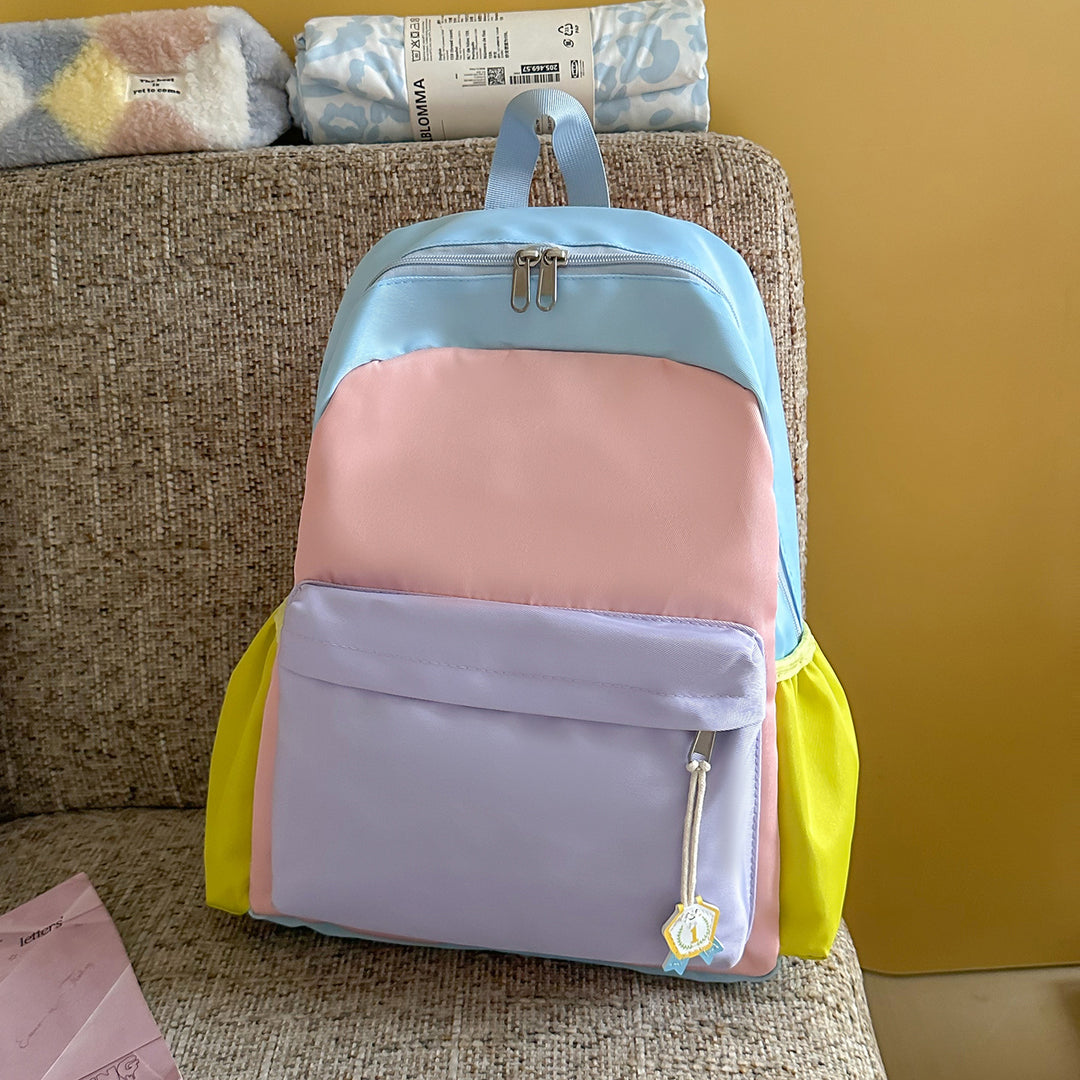 Multifunctional Colorblock Backpack Stornfield
