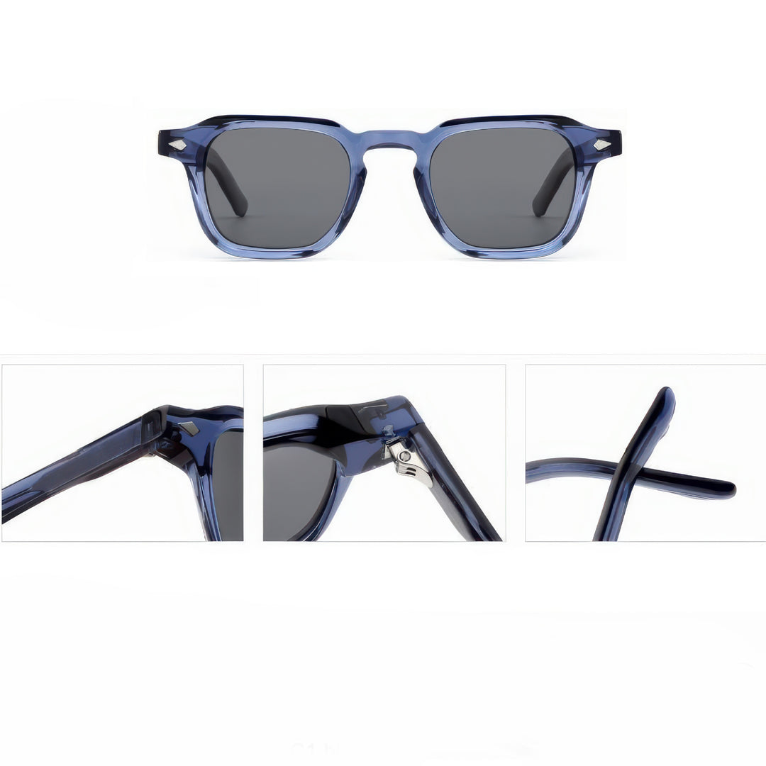 Women's sunglasses in a modern, transparent design with polarized lenses Stornfield