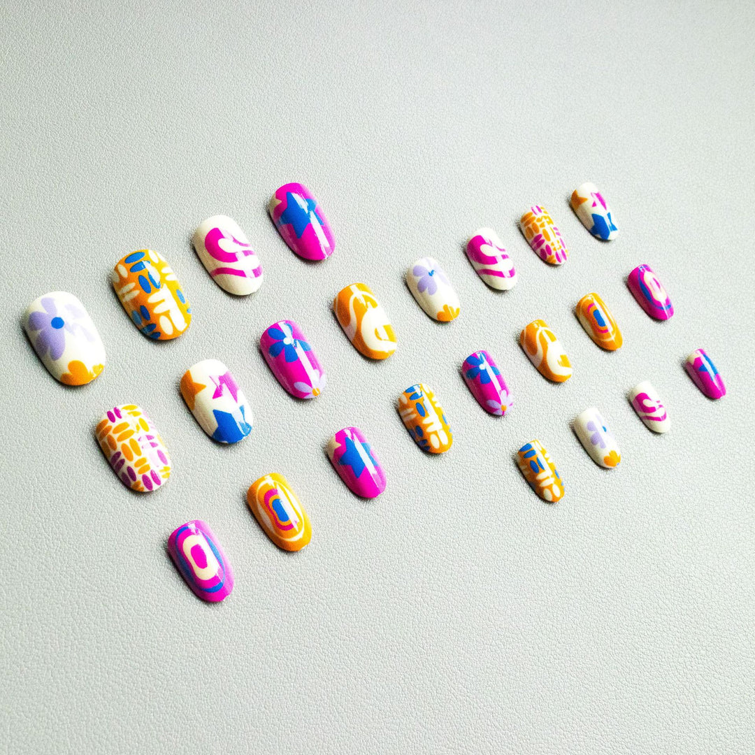 Creative Patterned Nail Art Kit
