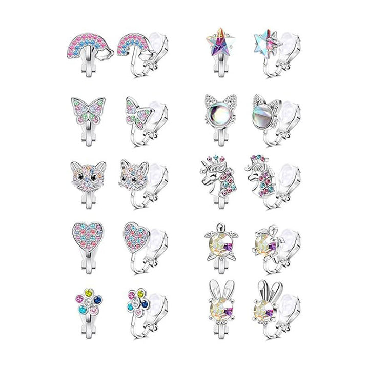 Charming Clip-On Earrings Set Stornfield