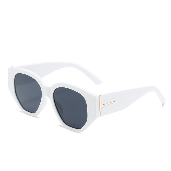 Fashionable Cat-Eye Sunglasses with Unique Geometric Frame Stornfield