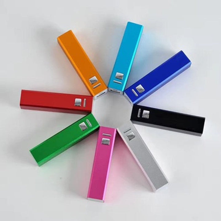 Slim portable USB external battery pack with LED indicator and aluminum casing Stornfield