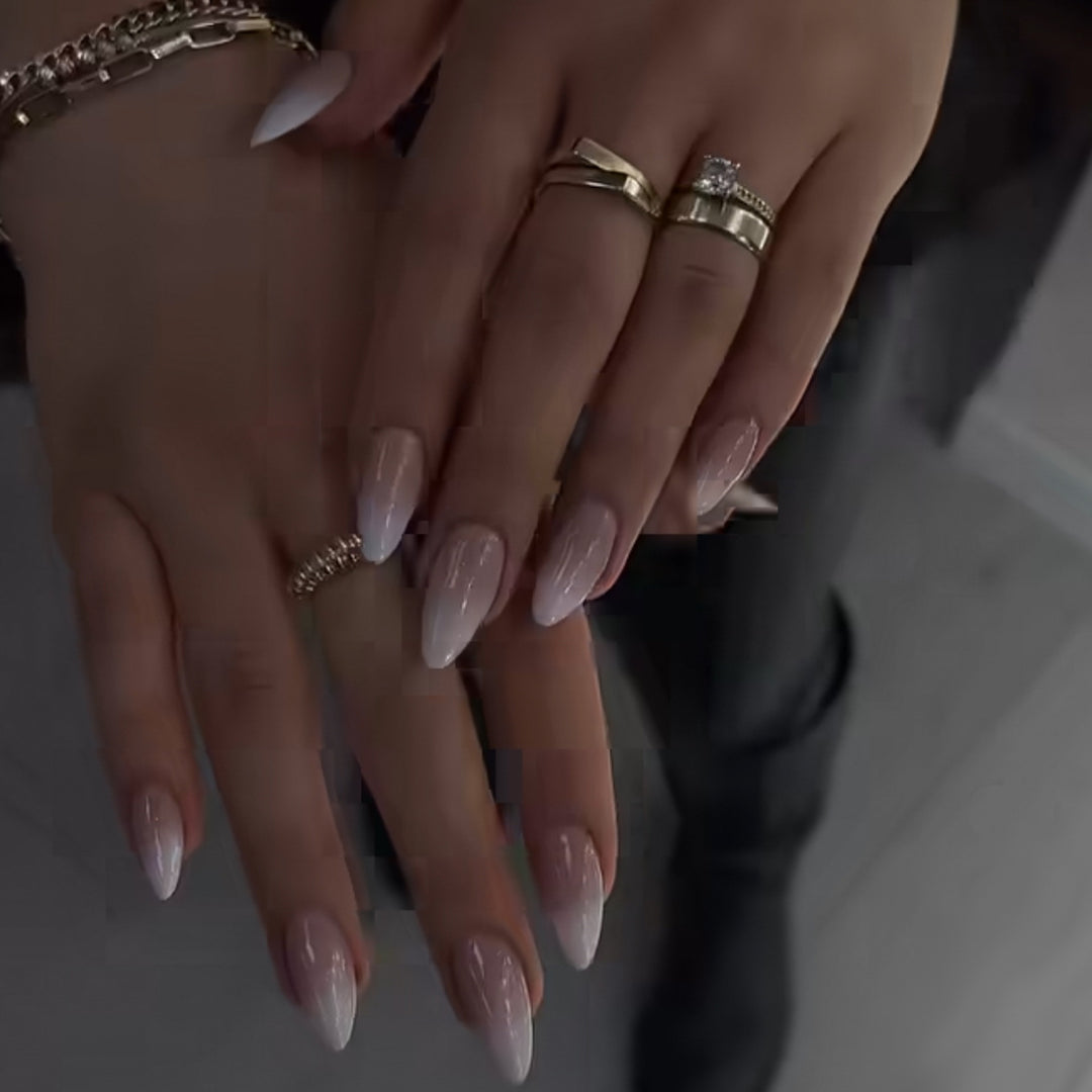 Elegant Ombre Stiletto Press-On Nail Set Stornfield