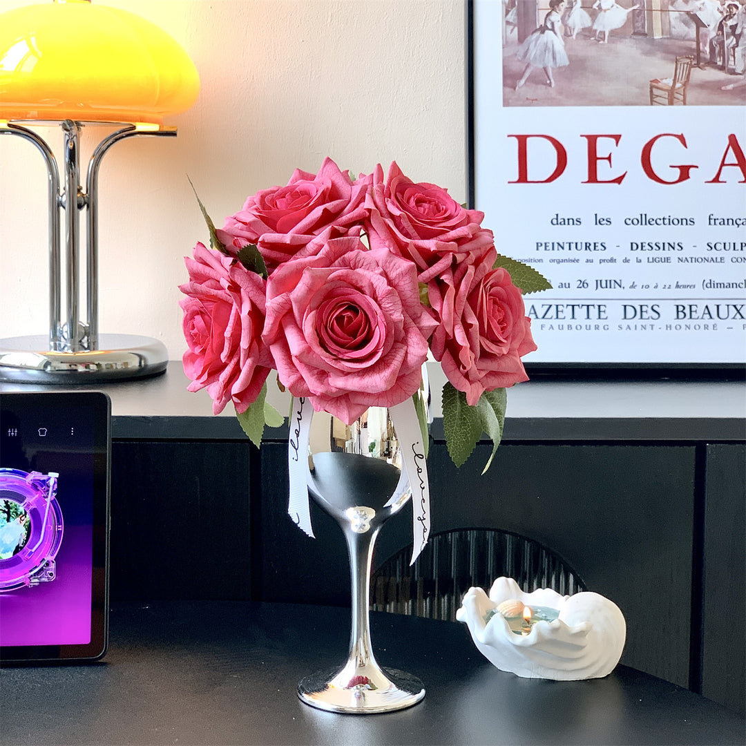 Elegant Silk Flower Bouquet