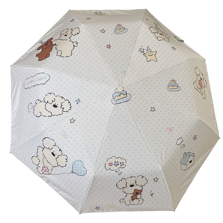 Women's Folding Umbrella with Playful Animal Design Stornfield