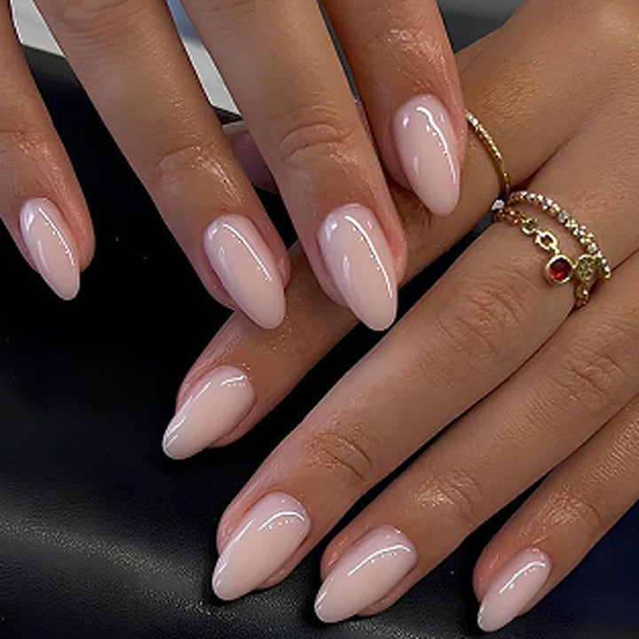 Glamorous stiletto nails with elegant star design Stornfield