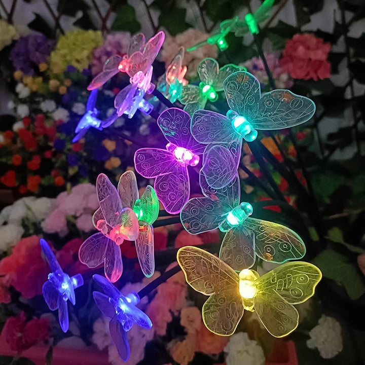 Decorative LED Fiber Optic Flower Stakes Bouquet Stornfield
