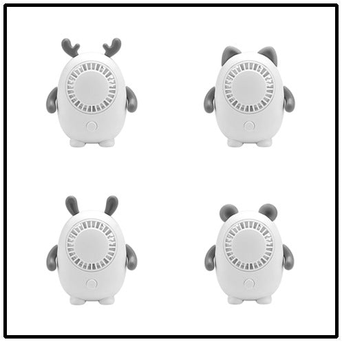 Unisex Portable Hand Fan in Cute Animal Design Stornfield