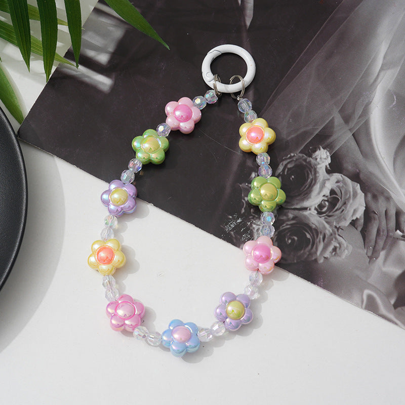Floral Beaded Phone Chain Stornfield