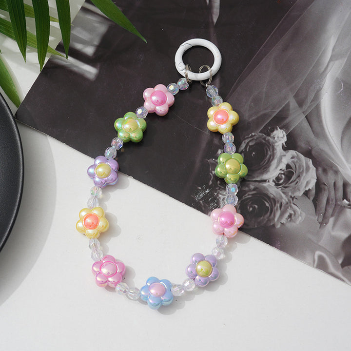 Floral Beaded Phone Chain Stornfield