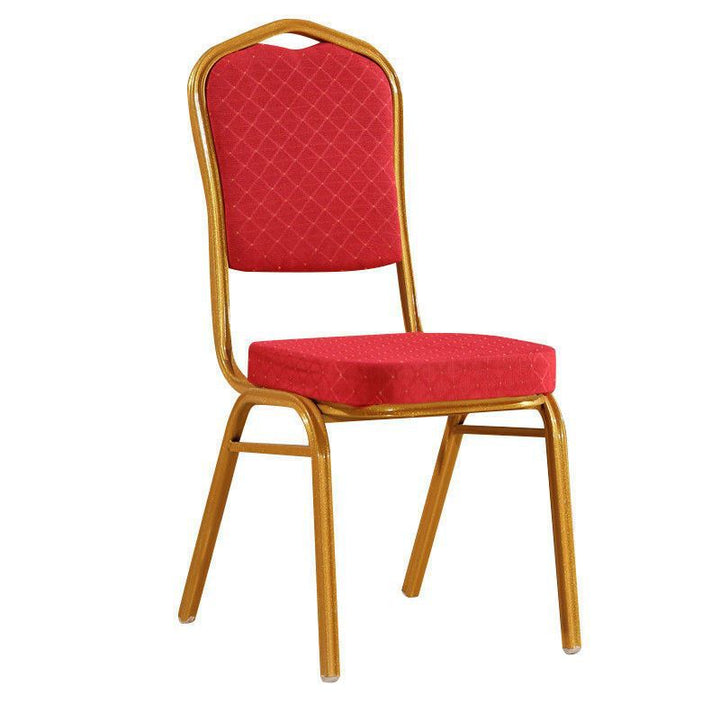 Elegant Upholstered Dining Chair with Gold Frame Stornfield