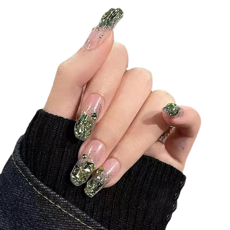 Glittering artificial nails in modern design Stornfield