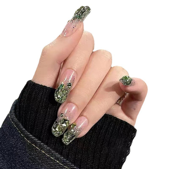 Glittering artificial nails in modern design Stornfield